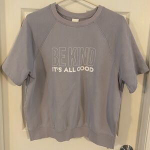 H&M Medium Short Sleeve Sweatshirt